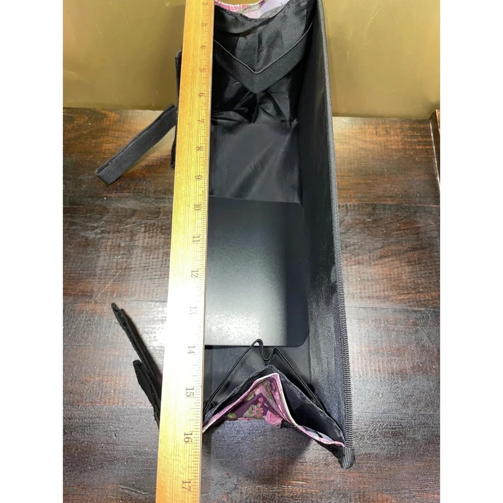 SupreGear Floral Purple Walker Wheelchair‎ Organizer Bag Tote Storage Pockets